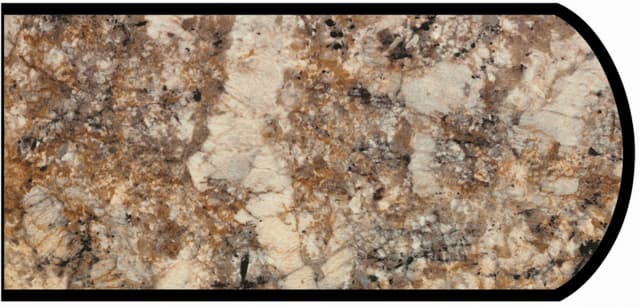 IdealEdge Edgebanding, Color 3466-RD Antique Mascarello, 0.027" Thick 144", Radiance Finish, Double Radius