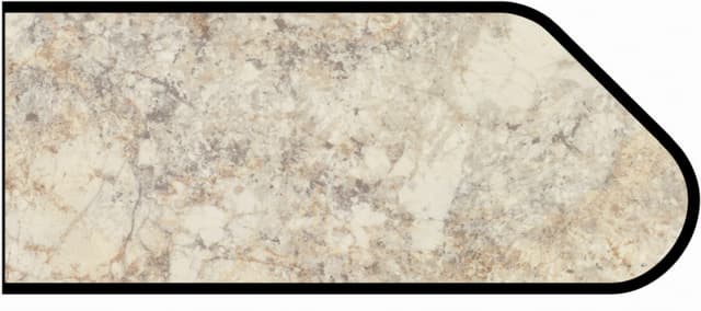 IdealEdge Edgebanding Color 3422-11 Crema Mascarello, 0.027" Thick 144", SatinTouch Finish, Ogee