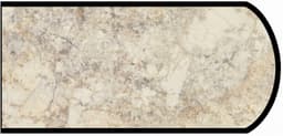 IdealEdge Edgebanding, Color 3422-RD Crema Mascarello, 0.027" Thick 144", Radiance Finish, Double Radius