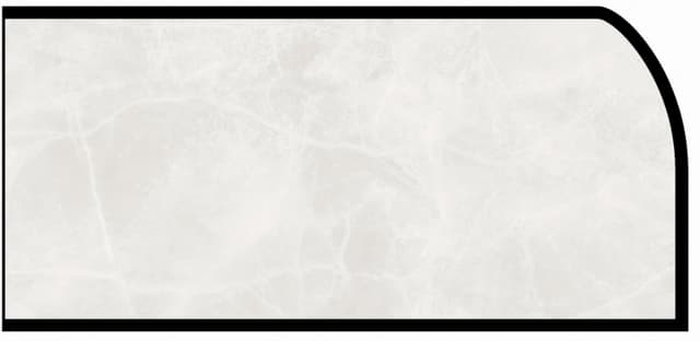 IdealEdge Edgebanding Color 3700-11 White Alabaster, 0.027" Thick 144", SatinTouch Finish, Waterfall