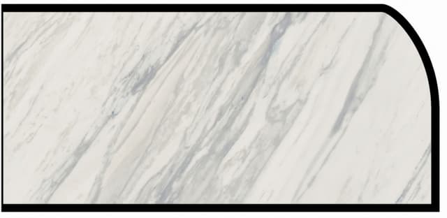 IdealEdge Edgebanding Color 3701-11 Manhattan Marble, 0.027" Thick 144", SatinTouch Finish, Waterfall