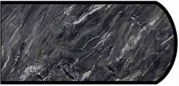 IdealEdge Edgebanding, Color 9537-34 Stormy Night Granite, 0.027" Thick 144", Scovato Finish, Double Radius