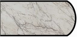 IdealEdge Edgebanding Color 9536-ML Quartzite Bianco, 0.027" Thick 144", Monolith Finish, Double Radius
