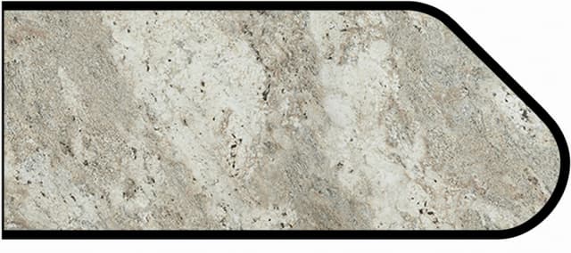 IdealEdge Edgebanding Color 9284-43 Classic Crystal Granite, 0.027" Thick 144", Artisan Finish, Ogee