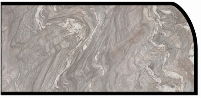 IdealEdge Edgebanding Color 7404-11 Neapolitan Stone, 0.027" Thick 144", SatinTouch Finish, Waterfall
