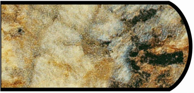 IdealEdge Edgebanding, Color 3465-11 Golden Mascarello, 0.027" Thick 144", Satin Touch Finish, Double Radius