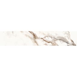Saviola ABS Edgebanding in Calacatta with a Blunt Finish, 23mm width x 328' length roll, 1mm Thick