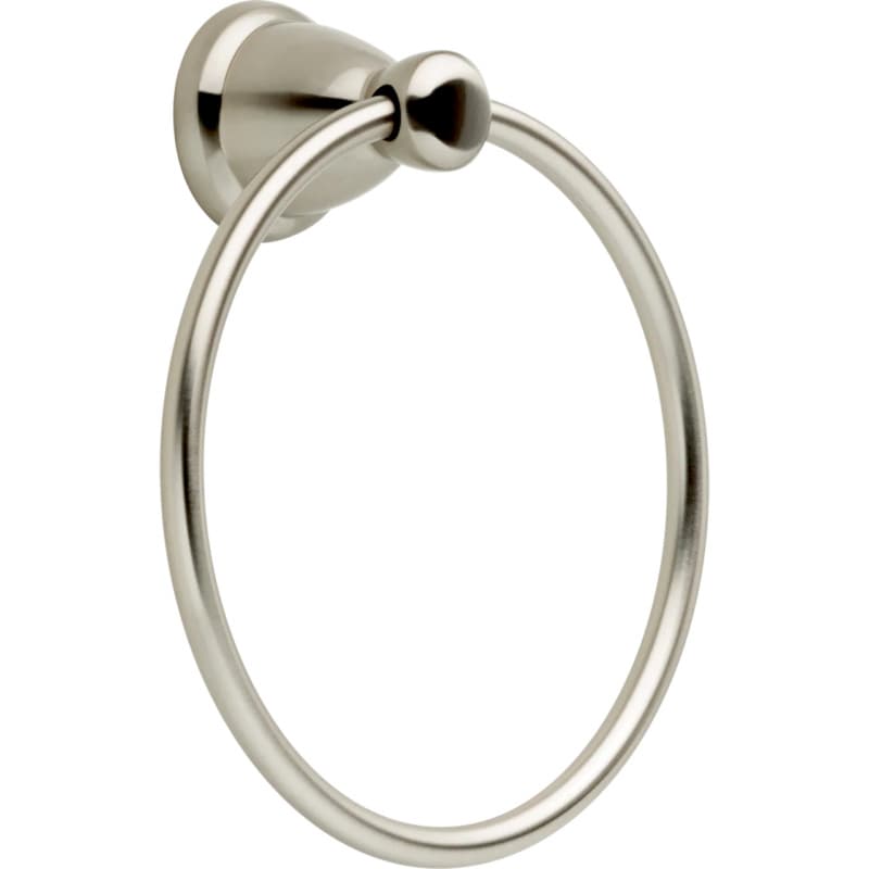 Kinla Towel Ring, Satin Nickel