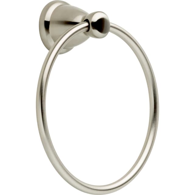 Kinla Towel Ring, Satin Nickel