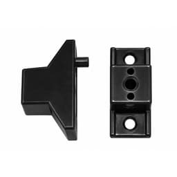 Drawer Slide Spacer, 1", Black, 100/Box