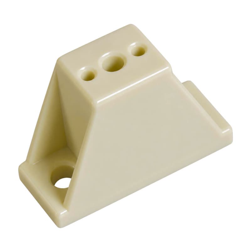 Drawer Slide Spacer, 1-1/4", Almond, 500/Box