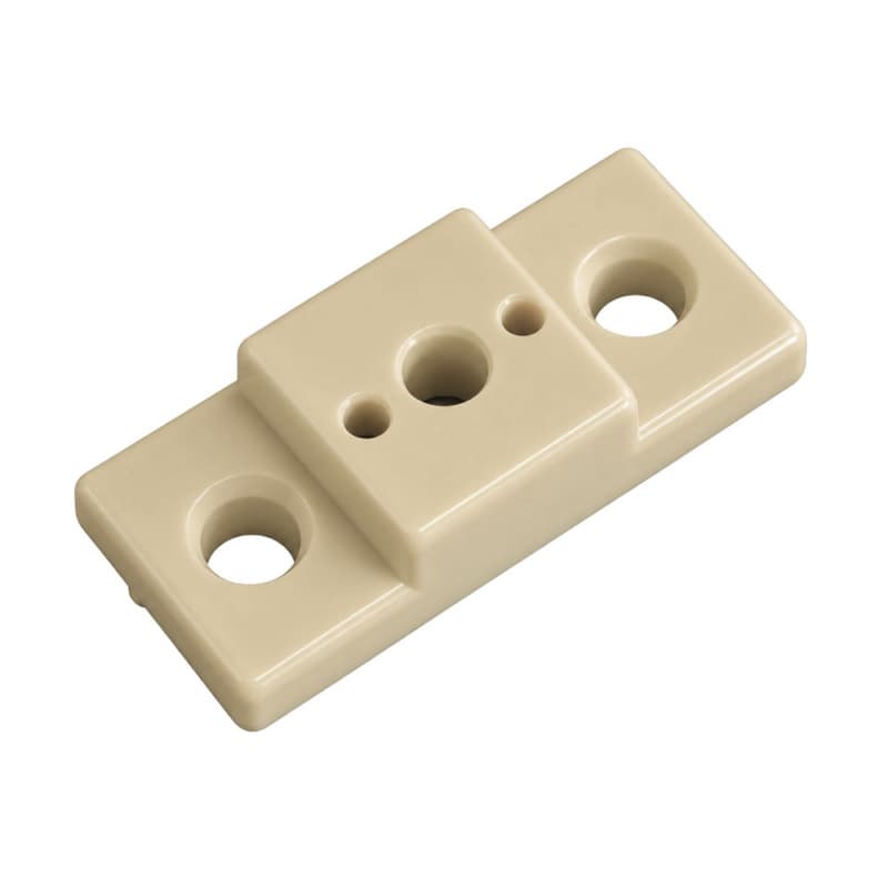 Drawer Slide Spacer, 3/8", Almond, 50/Box