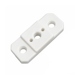 Drawer Slide Spacer, 1/4", White, 250/Box