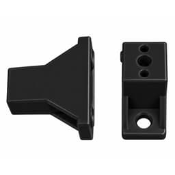 Drawer Slide Spacer, 1-1/2", Black, 100/Box