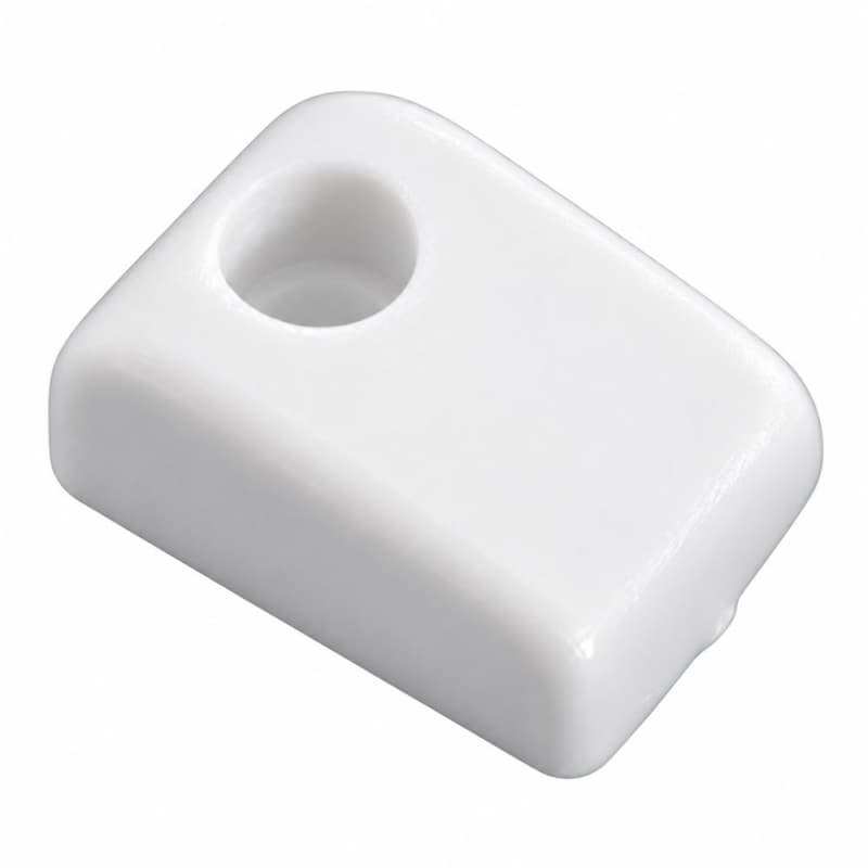 Tray Drawer Bumper for 7/16" Thick Slide Out, White