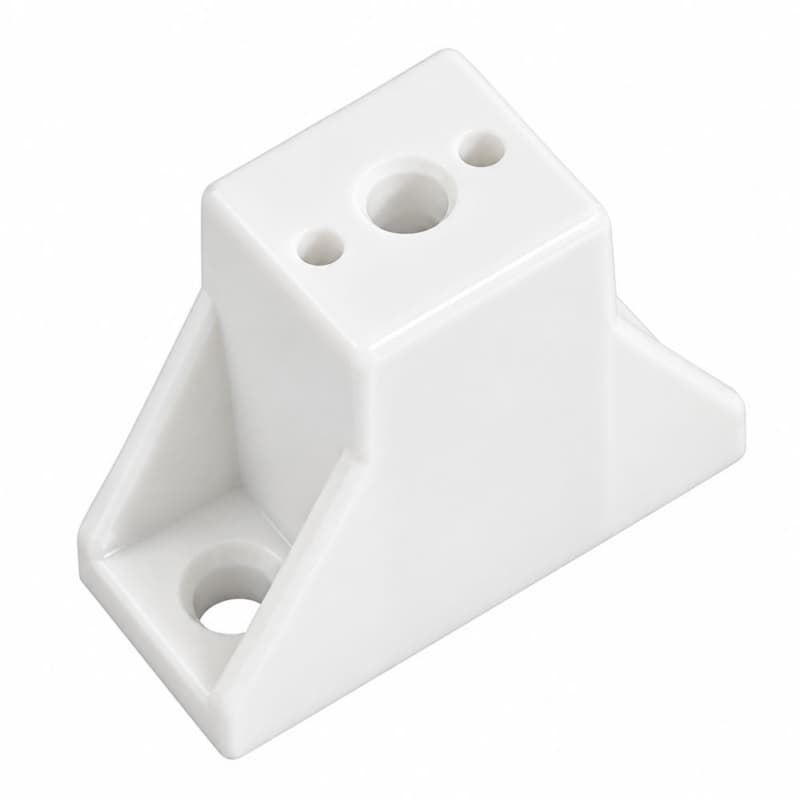 Drawer Slide Spacer, 1-3/4", White, Pack of 50
