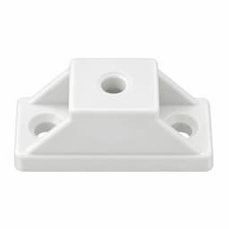 Drawer Slide Spacer, 3/4", White, Pack of 50