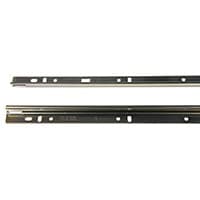 8500 Side Mount Unhanded Rail for 150lb Ball Bearing Drawer Slide, Anochrome, 22