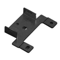 Face Frame Bracket for 8400 Series Slides, Front Mount, Ebony Black