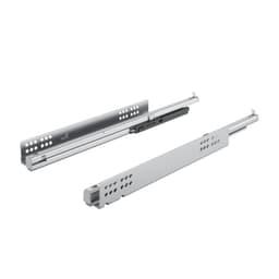 280mm Quadro IW20 Undermount Drawer Slide for 5/8" Material, 66lb Capacity Full Extension Soft-Closing