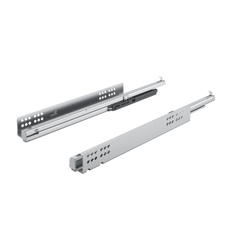300mm Quadro IW20 Undermount Drawer Slide for 5/8" Material, 66lb Capacity Full Extension Soft-Closing