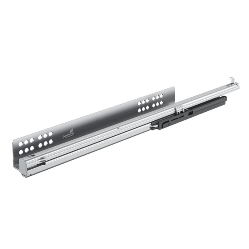 250mm Quadro V6 Left-Hand Undermount Drawer Slide for 5/8 Material, 30kg Capacity, Full Extension, Silent System Soft Closing