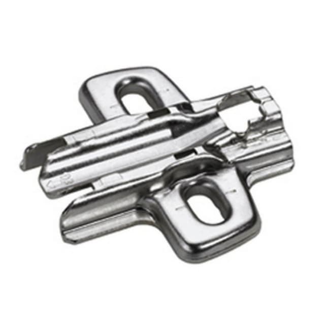 Adjustment Cross Mounting Plate, Nickel-Plated, Screw-On, 5mm