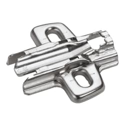 Adjustment Cross Mounting Plate, Nickel-Plated, Screw-On, 5mm