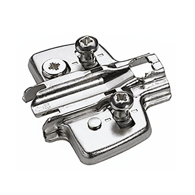 Sensys Cam Adjustable Wing Mounting Plate, Nickel-Plated, Screw-On, 0mm