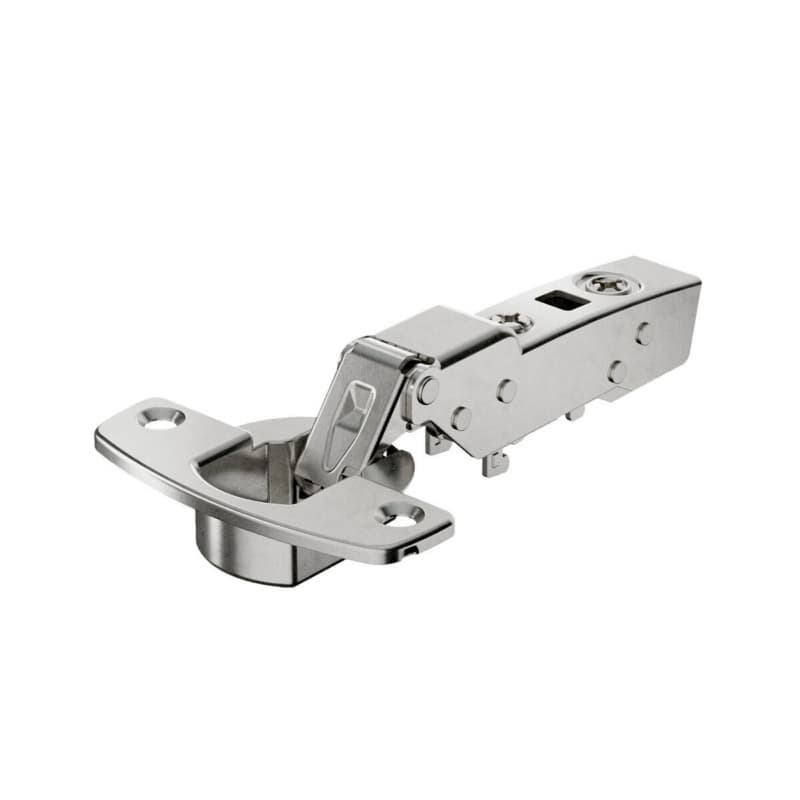 Sensys 8645 110° Opening Face Frame Hinge, 45mm Boring Pattern, Self-Closing, Half Overlay, Screw-On