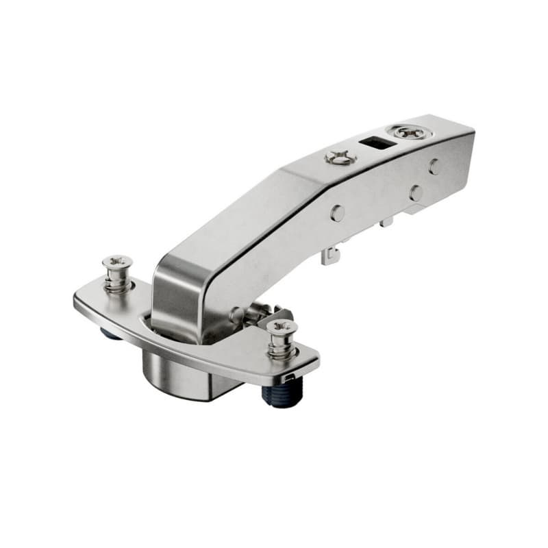 9088079 Sensys 8639i W90 95° Opening Hinge with Integrated Silent System, Self Closing, Inset, Nickel-Plated, Expando