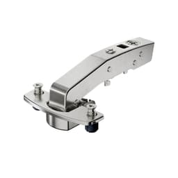 9088079 Sensys 8639i W90 95° Opening Hinge with Integrated Silent System, Self Closing, Inset, Nickel-Plated, Expando