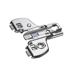 Sensys Cam Adjustment Universal Face Frame Mounting Plate, Nickel-Plated, Screw-On, 0mm