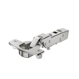 Sensys 8631i 95° Opening Thick Door Hinge, 45mm Bore Pattern, Self-Closing, Half Overlay, Nickel-Plated, Dowelled
