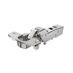 Sensys 8631i 95° Opening Thick Door Hinge, 45mm Bore Pattern, Self-Closing, Inset, Nickel-Plated, Dowelled