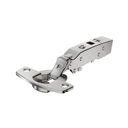 Sensys 8646i 110° Opening Thin Door Hinge, 45mm Bore Pattern, Self-Closing, Overlay, Nickel-Plated, Screw-On