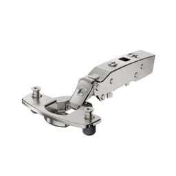 Sensys 8646i 110° Opening Thin Door Hinge, 45mm Bore Pattern, Self-Closing, Overlay, Nickel-Plated, Expando