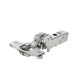 Sensys 8646i 110° Opening Thin Door Hinge, 45mm Bore Pattern, Self-Closing, Inset, Nickel-Plated, Dowelled