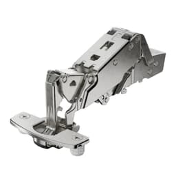 Sensys 8657i 165° Opening Zero Protrusion Hinge, 45mm Bore Pattern, Soft-Closing, Full Overlay, Nickel-Plated, Dowelled