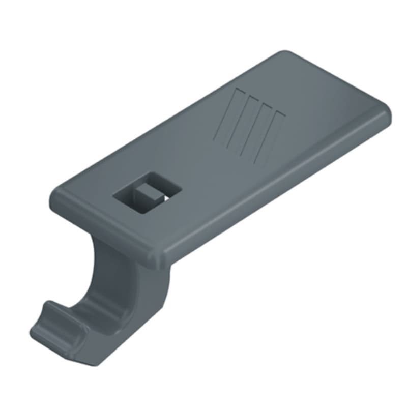 Half Overlay Soft Opening for Sensys Wide Angle Hinge, Anthracite
