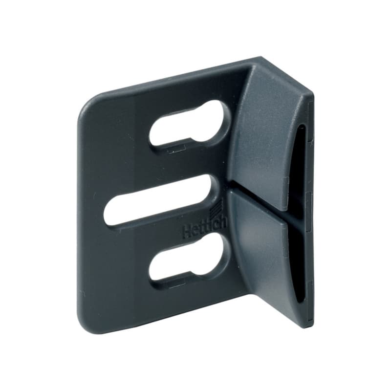 Door Stop/Spacer for Screw-On, Gray