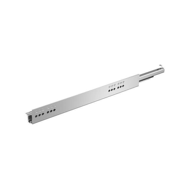 470 mm Quadro V6 Undermount Drawer Slide for 5/8" Drawer Material, 67 lb Capacity Full Extension, Push-to-Open, Right hand