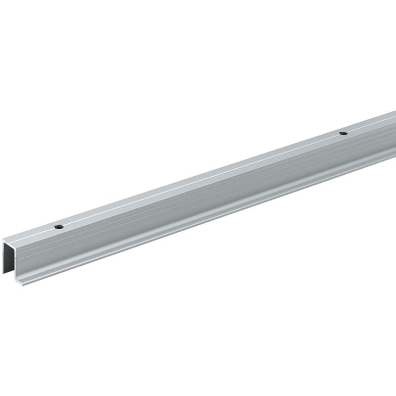 2400mm Aluminum WingLine L Runner Profile, Bright