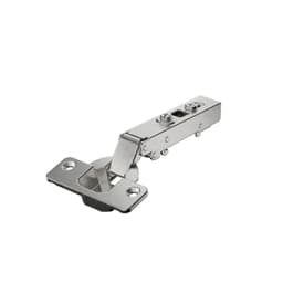 Veosys Stainless Steel 105° Opening Hinge, 45 x 9.5mm TB-Drilling Pattern, Soft-Closing, Overlay, Screw-On