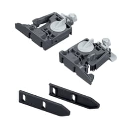 Quadro 2D/5D V6 Front Fixing Clip Set with Spacers