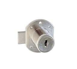 Cascade 15/16" 5-Disc Tumbler Deadbolt Lock for Doors, Bright Nickel, Keyed Different/Master Keyed (Pack/15)