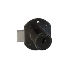 Cascade 15/16" 5-Disc Tumbler Deadbolt Lock for Doors, Matte Black, Keyed Different/Master Keyed (Pack/15)