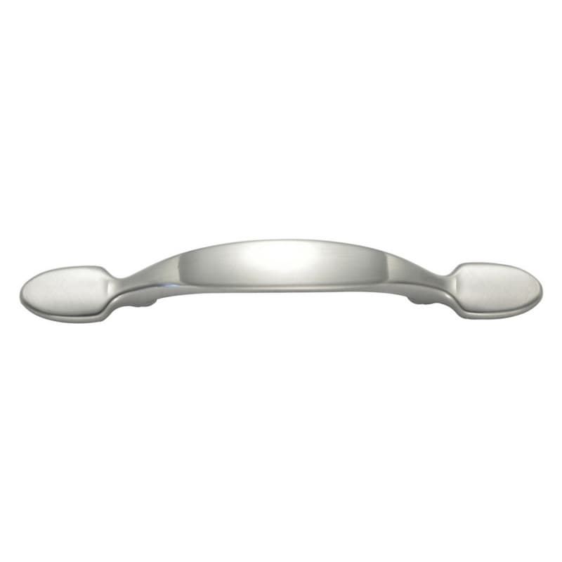 3" Spoon Pull, Satin Nickel, 5-3/4" Length