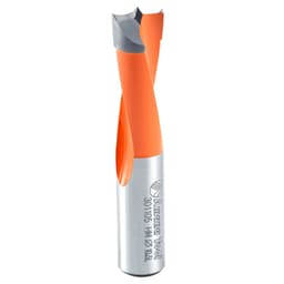 10.5mm x 57mm Brad Point Boring Bit, Left Hand, 10mm Shank