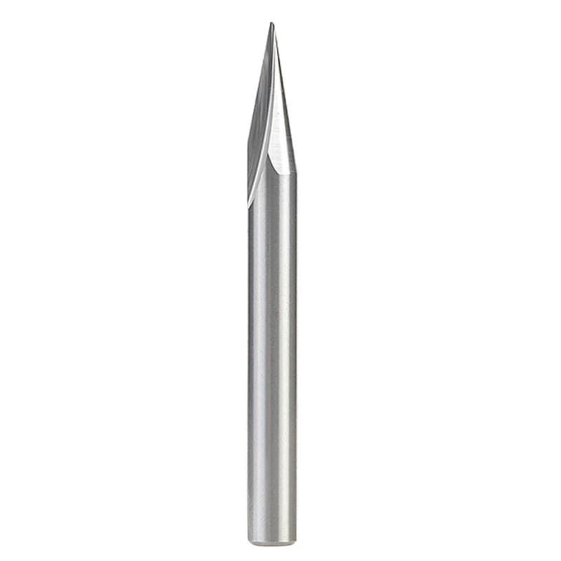 1/4" x 2-1/2" 22° Carving Liner Router Bit, 1-Flute, 1/4" Shank